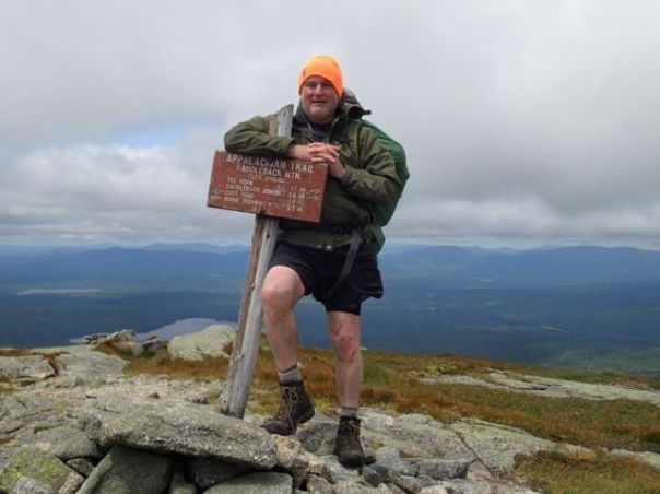 Last July, I wrapped up a 15-year section hike of the Appalachian Trail. A highlight was hiking out of a two-day rainstorm into raw, clear weather atop Saddleback Mountain. So much to be thankful for -- friends, good health and adventures. (Photo by Eric Graves, all rights reserved).